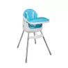 Scaun de masă reglabil cu înălțător pentru bebe Keter Albastru