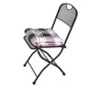 Perna confortabila scaun pentru sezut 38x38x8 CM Negru - Bordo
